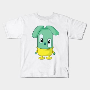 Green Rabbit Kids T-Shirt